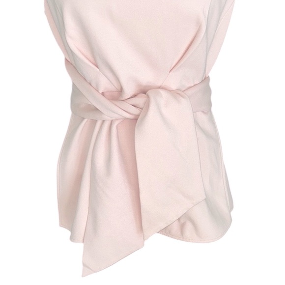 Hunter Bell Pink Blush Sims Sleeveless Tie Waist Top - 6 - Picture 5 of 12